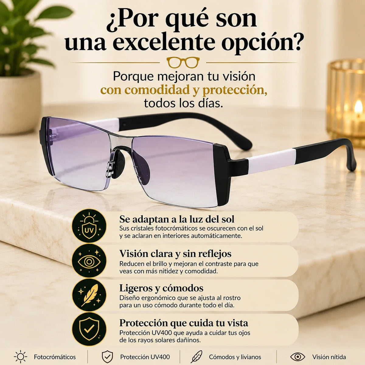 Promo 2X1 - Lentes PhotoVision™