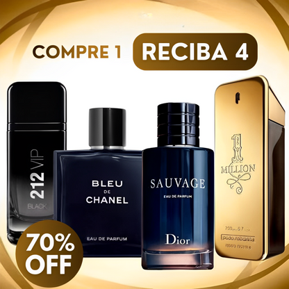 KIT 4 PERFUMES - LIQUIDACIÓN DE STOCK