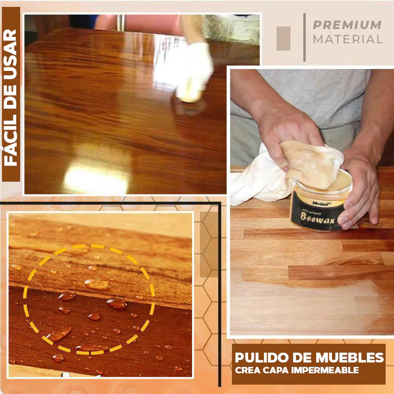 Cera restauradora de madera - BeeWax™