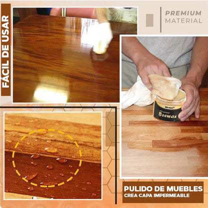Cera restauradora de madera - BeeWax™